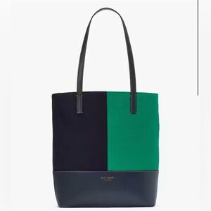 NWT Kate Spade Waverly Racing Jacquard Large Tote